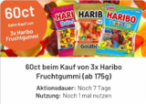 3 Haribo (175g) für 1,20€ [smhaggle + Müller]