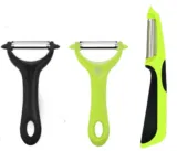 3 Pcs Kartoffelschäler, Y-Förmiger Sparschäler und Edelstahl Rotary Gemüseschäler für 3,99 € inkl. Prime-Versand (statt 5,49 €)