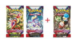 3 für 2 Aktion Pokémon Sammelkarten Karmesin & Purpur Booster Pack für 9,78 € bei Abholung im Markt (Click & Collect) statt 14,67 €