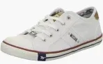 MUSTANG Damen 1099-302 Sneaker weiß für 16,45 € inkl. Prime-Versand (statt 29,00 €)