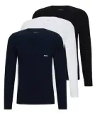 3Er Pack Boss R-Neck Ls-Shirts Für 33,56€ Inkl. Prime Versand (Statt 51€)