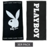 3er Pack PLAYBOY x DEF Baumwoll-Badetuch Frottee-Handtuch 70cm x 140cm DFPBTW100 für 30,99 € inkl. Versand (statt 59,97 €)