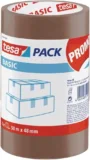 3er-Pack tesa Basic Pack Verpackungsklebeband, Braun für 4,44 € inkl. Prime-Versand (statt 7,50 €)