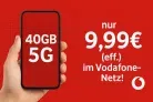 Freenet Deal: 40 GB 5G Allnet Flat für 9,99 € im Vodafone Netz
