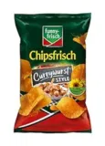 funny-frisch Chipsfrisch Currywurst 150g 4x 150g für 4,99 € inkl. Prime-Versand