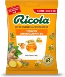 4x Ricola Ingwer & Orangenminze Beutel (75g)