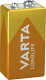 VARTA Longlife 9V Block 6LR61 Batterie (1er Pack) Alkaline E-Block Batterien ab 1,11 € inkl. Prime Lieferung [statt 2,98 €]