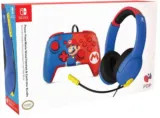 PDP Gaming Mario Bundle (Controller + Headset) für Nintendo Switch für 24,99 € mit Prime-Versand