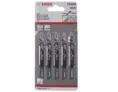 5x Bosch Professional Stichsägeblatt T 119 (für weiches Holz, Kurvenschnitt) für 2,52 € [Prime] statt 5,99 €