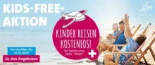 5vorFlug Kids Free Aktion: Kinder ab 2-11 bzw. 14 Jahre – je nach Angebot reisen kostenfrei + kostenfrei stornierbar bis 14 Tage vor Reisebeginn