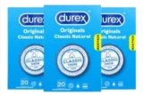 60 Durex Kondome Classic Natural für 27,90€ (statt 42€)