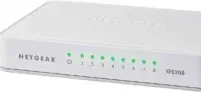 Netgear GS200 Desktop Gigabit Switch, 8x RJ-45 für 12,90 € [Prime] statt 21,89 €