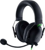 Razer BlackShark V2 mit USB Soundkarte – Kabelgebundenes Headset (Kopfhörer mit 50mm-Treiber, Hyperclear Kardioid Mic, THX Audio) Schwarz