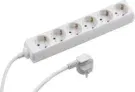 Meister Steckdosenleiste 6-fach – 5 m Kabel – weiß – IP20/ 7430040 für 7,95 € [Prime] statt 12,64 €