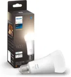 Philips Hue White E27 Einzelpack (1600lm, App, Alexa) für 15,00 € inkl. Prime-Versand