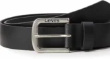 Levi’s Seine Gürtel Herren, schwarz (Größe 70-100) für 18,75€ (Amazon Prime)
