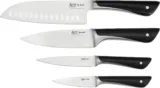 Jamie Oliver by Tefal K267S4 4-teiliges Messerset (Kochmesser, Santokumesser, Universalmesser, Schälmesser)