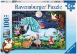 Ravensburger Kinderpuzzle – Im Zauberwald/Einhorn-Puzzle