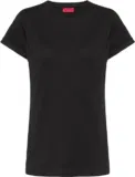 HUGO The Plain Tee Damen T-Shirt aus Baumwolle mit Logo-Print (Gr. M-XL)