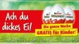 Gratis: Kostenloses Ü-Ei für Kinder bei ROLLER