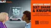 Sixt Share: 10€ Rabatt (auch Bestandskunden)