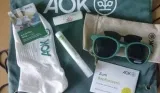 AOK Bayern -Gratis Festivalpaket mit Socken, Sonnenbrille und mehr [ Wohnhaft in Bayern]