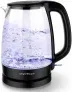 Aigostar Adam Borosilikatglas und Edelstahl Wasserkocher (2200 Watt, 1,7 Liter) für 15,29 € [Prime] statt 21€