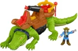 Fisher-Price Imaginext – Laufendes Krokodil & Käpt’n Hook Actionfiguren, mit abschussfähiger Kanone, ab 3 Jahren – für 17,49€ [Prime] statt 26,44€
