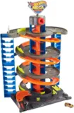 Hot Wheels City Power-Parkgarage Spielset mit 1 Hot Wheels Fahrzeug im Maßstab 1:64 für 49,30 € inkl. Versand (statt 62,99 €)Mattel