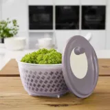 Rotho Fresh Salatschleuder, 4,5 Liter