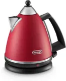 De’Longhi Argento Wasserkocher KBX2016.R1 – 1,7 l  mit herausnehmbaren Kalkfilter in Dynamic Red (nur noch 5 Stück) für 39,90 € statt 73,24 €