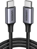 UGREEN USB C auf USB C Kabel 60W 1m (Schnellladekabel für iPhone 15, Galaxy S23, Macbook uvm.)  🔌