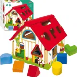Jumbo Spiele D55220 – Bauernhof Gemoetrische Formen