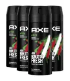Axe Bodyspray Africa Deo 4×150 ml für 5,81 € inkl. Prime-Versand (statt 14,00 €)