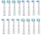 16er Aufsteckbürsten Kompatibel mit Oral B Elektrische Zahnbürste ab 2,99 €