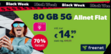 80 GB 5G-Tarif der Telekom für 14,99 €/Monat – Black Week Highlight! 🔥
