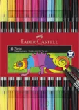 Faber-Castell 151109 – Doppelfasermaler (10er-Etui)