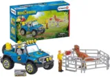 Schleich 41464 Dinosaurs Spielset – Geländewagen mit Dino-Außenposten – für 19,94 € [Prime] statt 24,89 €