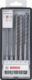Bosch Professional Zubehör SDS plus-5 Hammerbohrer-Set, Robust Line, 5-tlg., 6–10 mm