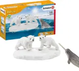 SCHLEICH 42531 Wild Life Eisbären Figuren für 12,00 € [Prime] statt 15,85 €