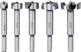 kwb Forstner-Bohrer-Set (5-teilig für Holz)
