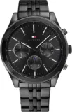 Tommy Hilfiger Sportuhr Ashton | 44 mm | Wasserabweisend bis Fünf bar | 24h-Anzeige, Datumsanzeige, Wochentag | Mineralglas | Quarz