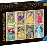 Ravensburger 16504 – Nouveau Art Prinzessinnen Puzzle (1.000 Teile)