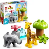 LEGO 10971 DUPLO Wilde Tiere Afrikas Spielzeug-Set – für 6,49 € [Prime] statt 9,44 €