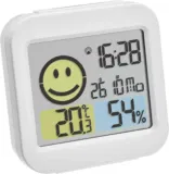 TFA Dostmann Digitaler Funk-Wecker mit Thermo Hygrometer
