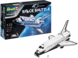 Revell 5673 Geschenkset – NASA Space Shuttle – Jubiläumsset (Raumschiffmodell im Maßstab 1:72)