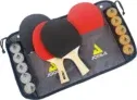 JOOLA Tischtennis-Set Family 🏓 (4 Tischtennisschläger + 10 Tischtennisbälle + Tasche) ab 16,51 € inkl. Versand (OTTO UP Plus)