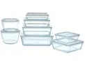 8er-Set Pyrex Cook & Freeze Glasgefäß-Set für 48,90 € inkl. Versand statt 78,52 €