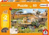 Schmidt Spiele Schleich – Abenteuerliche Tierrettung – 60 Teile Kinderpuzzle, inkl. zwei Figuren – für 4,50 € inkl. Versand statt 10,84 €