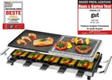 ProfiCook PC-RG 1144 Raclette/Tischgrill mit 10 Pfännchen & 10 Holzspachteln – für 47,99 € inkl. Versand statt 59,52 €